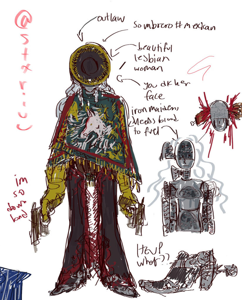 character concepts/ref sheets